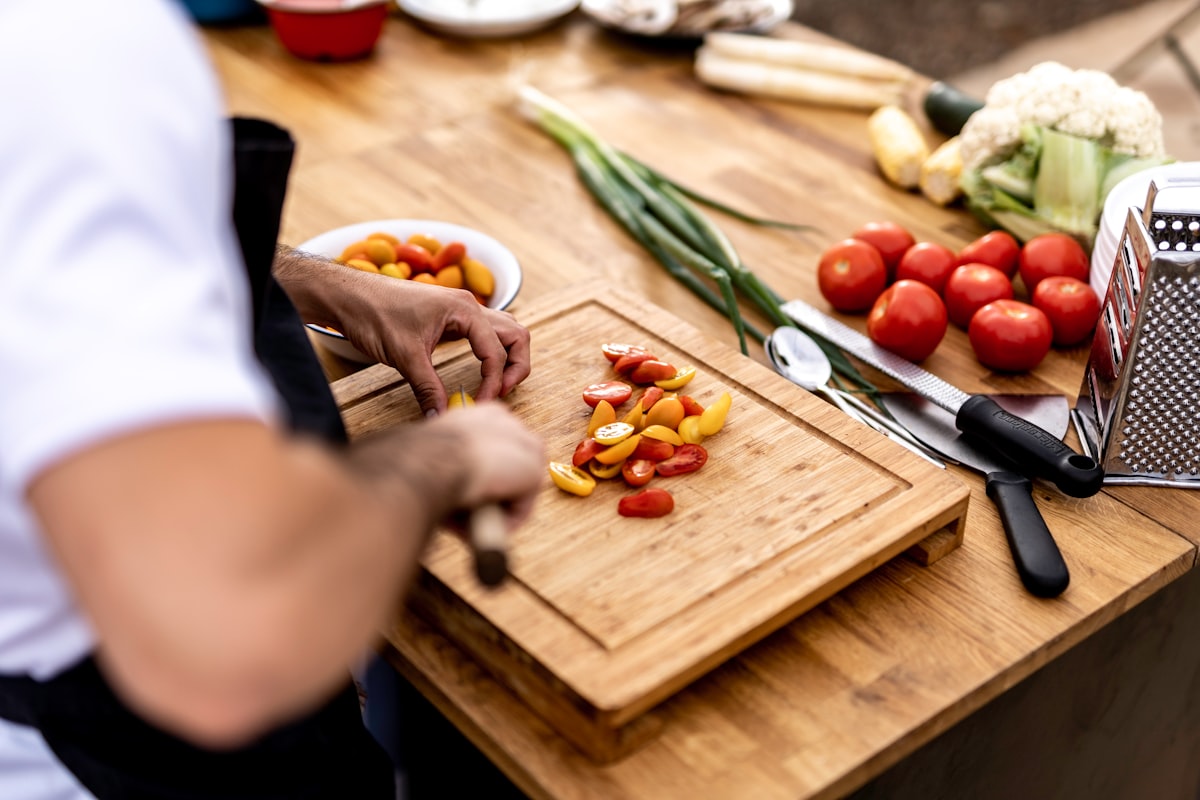 Diverse healthy food choices